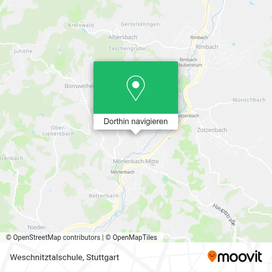 Weschnitztalschule Karte