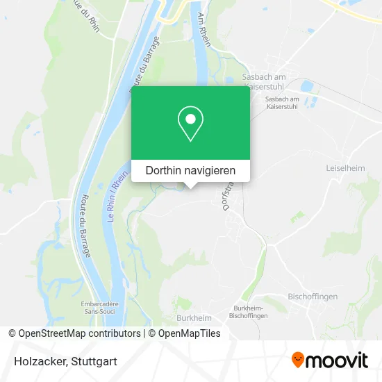 Holzacker Karte
