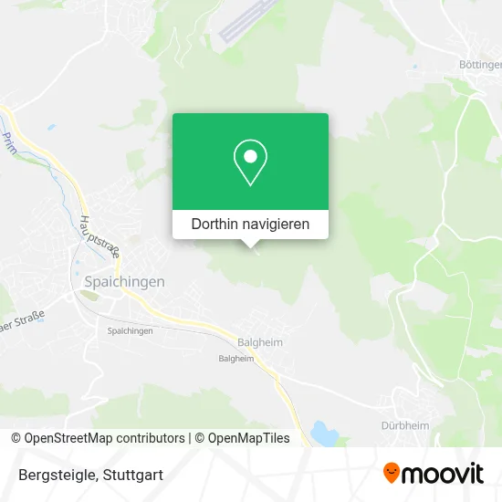 Bergsteigle Karte