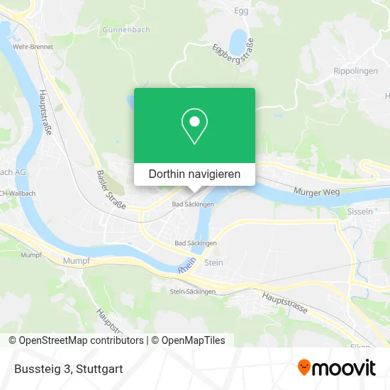 Bussteig 3 Karte