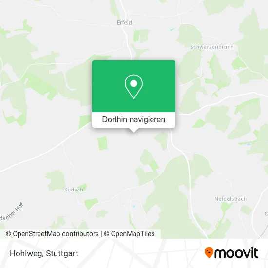 Hohlweg Karte