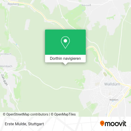 Erste Mulde Karte