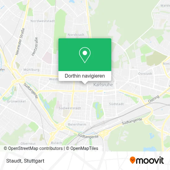 Staudt Karte