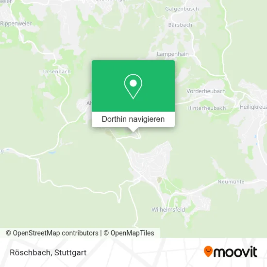 Röschbach Karte