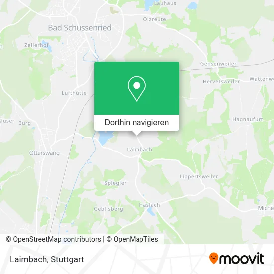 Laimbach Karte