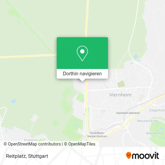 Reitplatz Karte