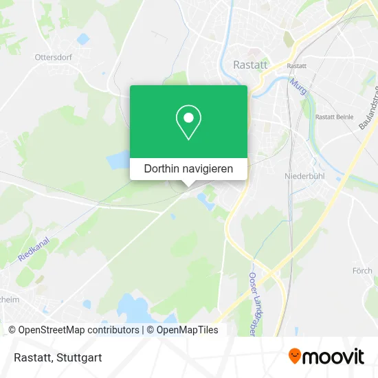 Rastatt Karte