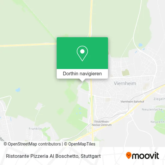 Ristorante Pizzeria Al Boschetto Karte