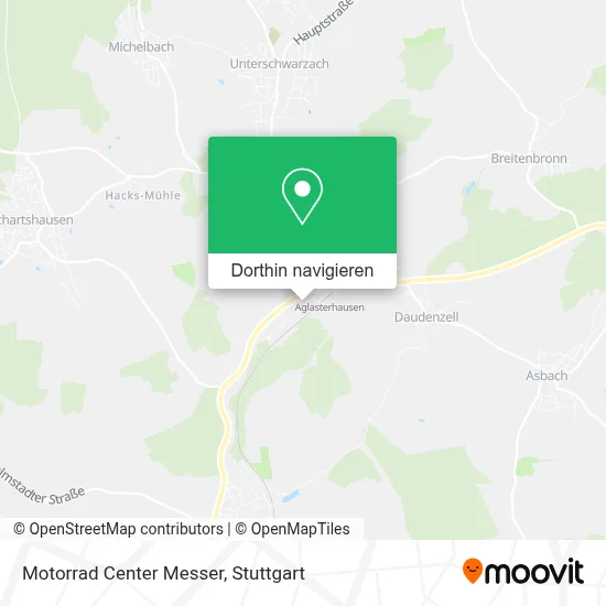 Motorrad Center Messer Karte