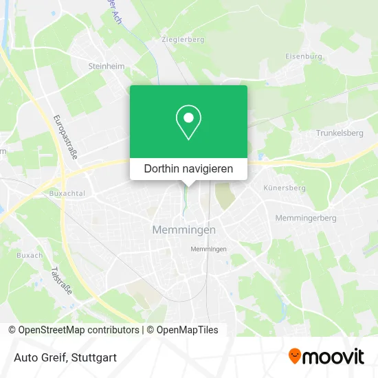 Auto Greif Karte