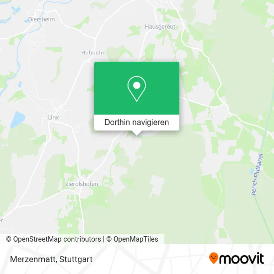 Merzenmatt Karte