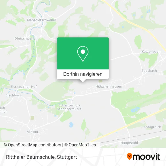 Ritthaler Baumschule Karte