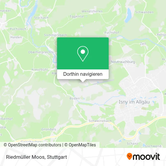 Riedmüller Moos Karte