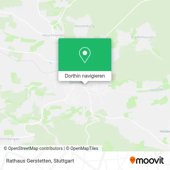 Rathaus Gerstetten Karte