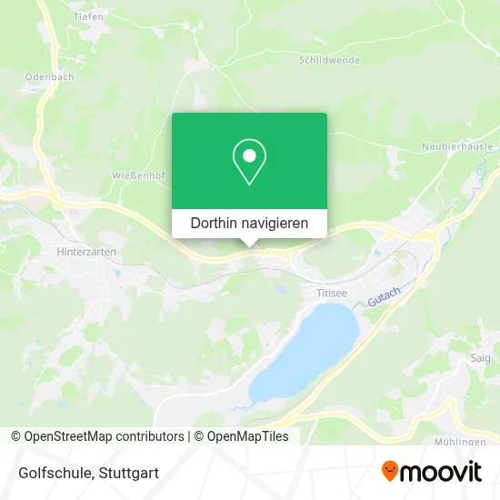 Golfschule Karte