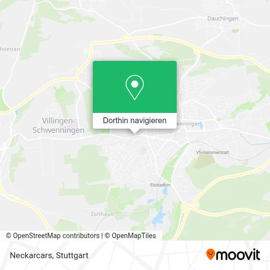 Neckarcars Karte