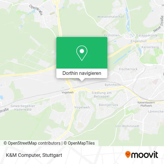 K&M Computer Karte