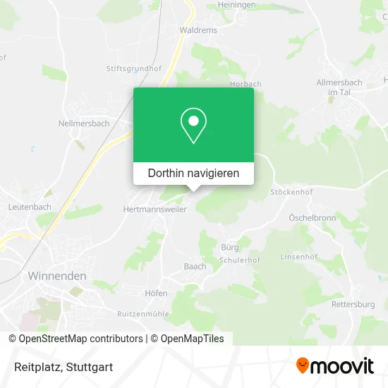Reitplatz Karte