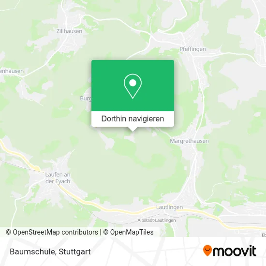 Baumschule Karte
