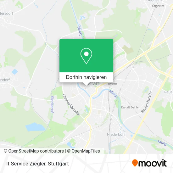 It Service Ziegler Karte