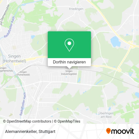 Alemannenkeller Karte