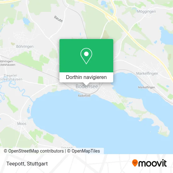 Teepott Karte