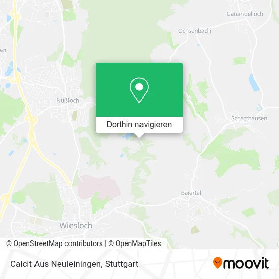 Calcit Aus Neuleiningen Karte