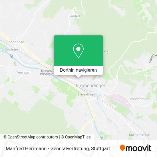 Manfred Herrmann - Generalvertretung Karte