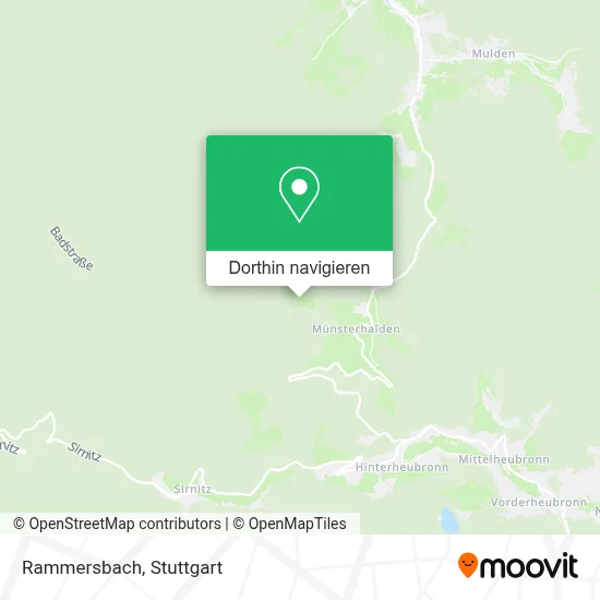 Rammersbach Karte