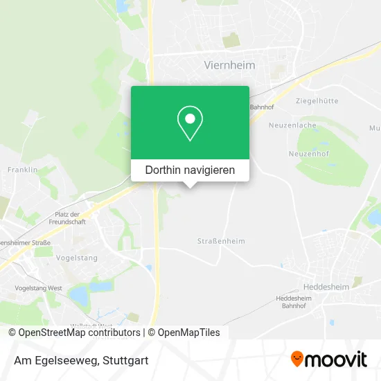 Am Egelseeweg Karte