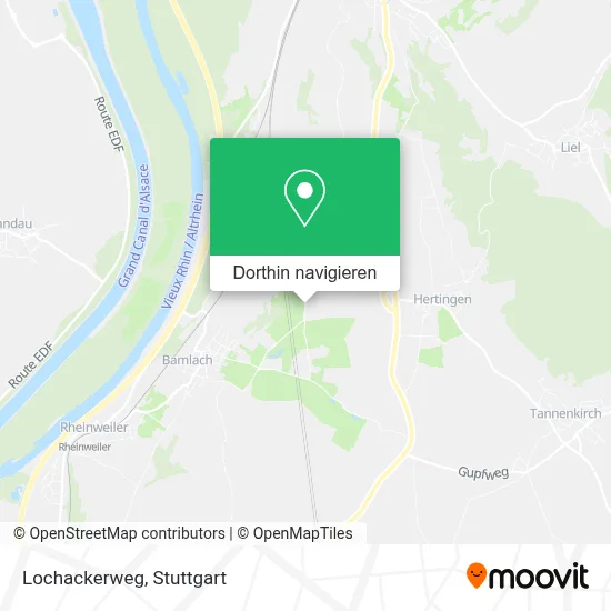 Lochackerweg Karte