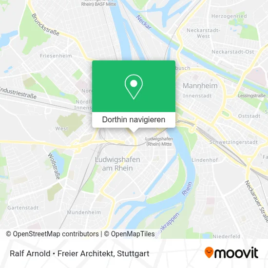Ralf Arnold • Freier Architekt Karte