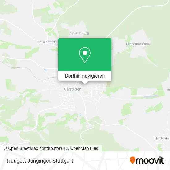 Traugott Junginger Karte
