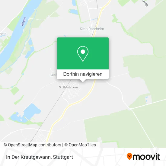 In Der Krautgewann Karte