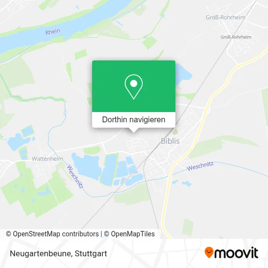 Neugartenbeune Karte