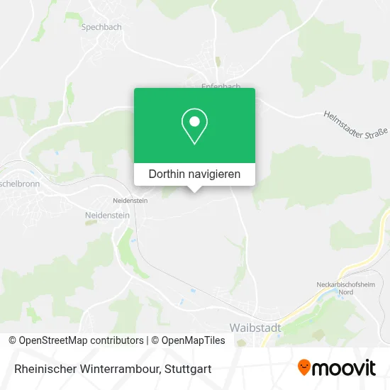 Rheinischer Winterrambour Karte