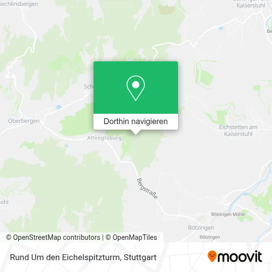 Rund Um den Eichelspitzturm Karte