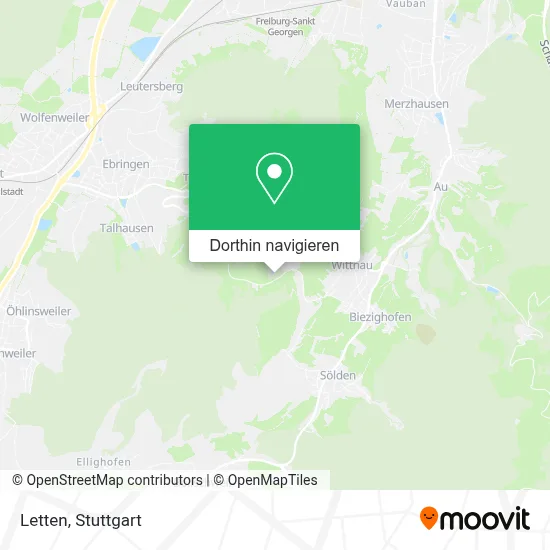 Letten Karte
