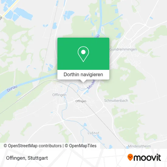 Offingen Karte