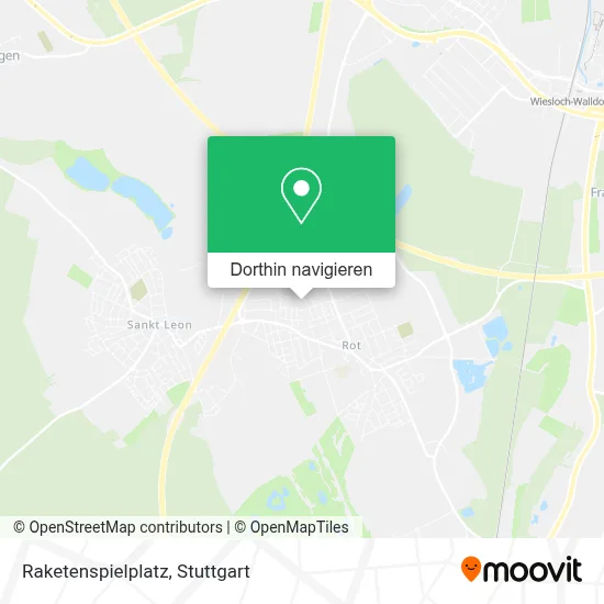 Raketenspielplatz Karte