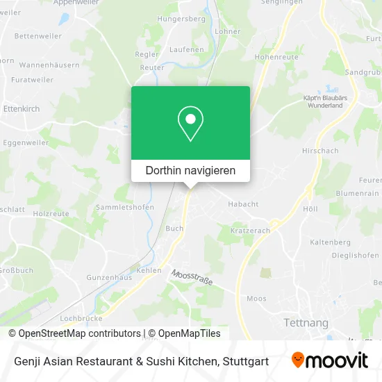 Genji Asian Restaurant & Sushi Kitchen Karte