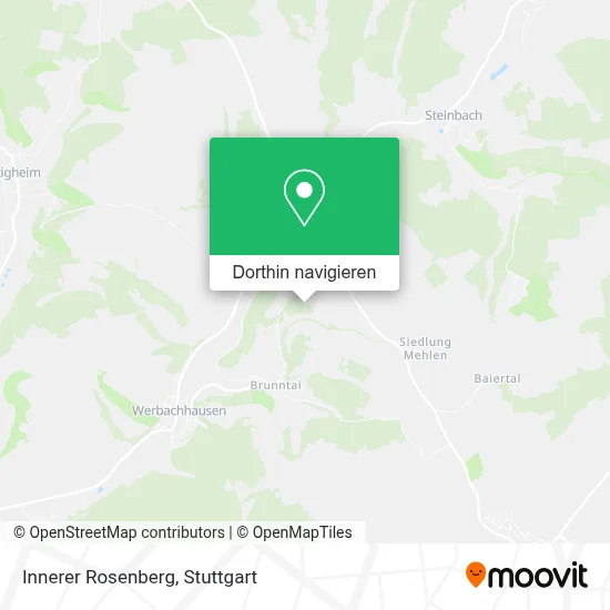 Innerer Rosenberg Karte