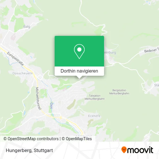 Hungerberg Karte