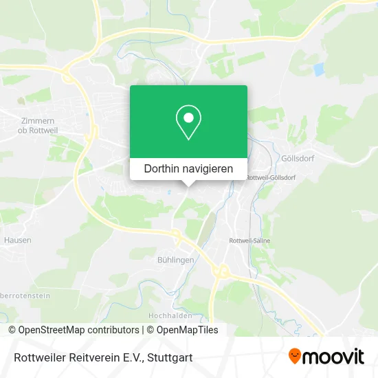Rottweiler Reitverein E.V. Karte