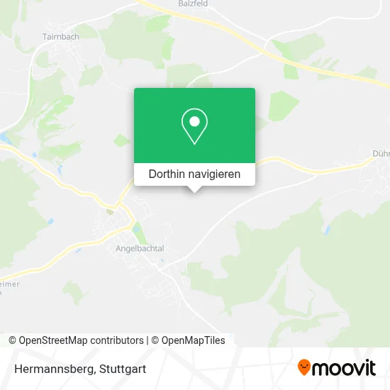 Hermannsberg Karte