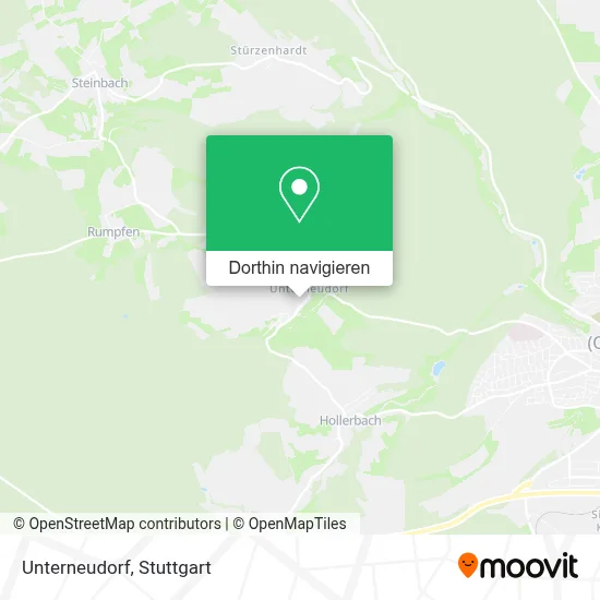 Unterneudorf Karte
