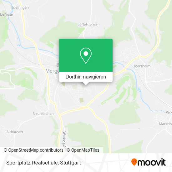 Sportplatz Realschule Karte