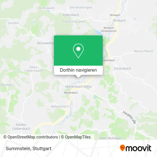 Summstein Karte
