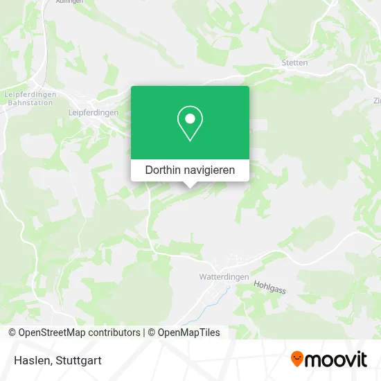 Haslen Karte
