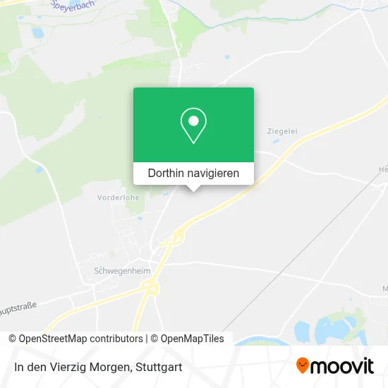 In den Vierzig Morgen Karte